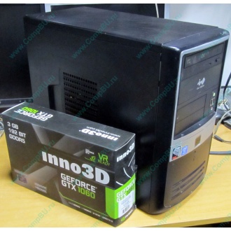 Игровой компьютер Intel Core i5 3470 (4x3.2GHz) /8Gb DDR3 /1Tb /3Gb DDR5 GeForce GTX1060 /ATX 500W (Подольск)