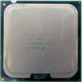 Процессор Б/У Intel Core 2 Duo E8200 (2x2.67GHz /6Mb /1333MHz) SLAPP socket 775 (Подольск)