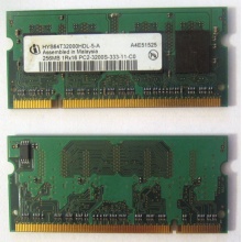 Модуль памяти для ноутбуков 256MB DDR2 SODIMM PC3200 (Подольск)
