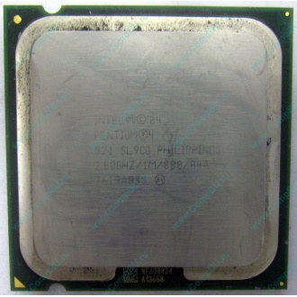 Процессор Intel Pentium-4 521 (2.8GHz /1Mb /800MHz /HT) SL9CG s.775 (Подольск)