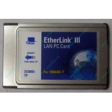 Сетевая карта 3COM Etherlink III 3C589D-TP (PCMCIA) без LAN кабеля (без хвоста) - Подольск