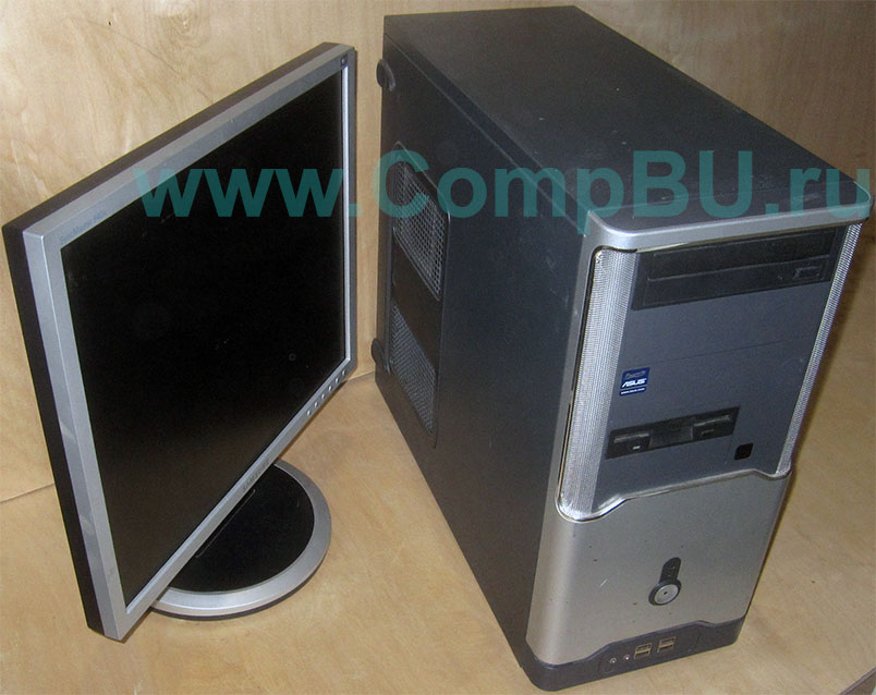 Комплект: четырёхядерный компьютер с 4Гб памяти и 19 дюймовый ЖК монитор (Подольск)